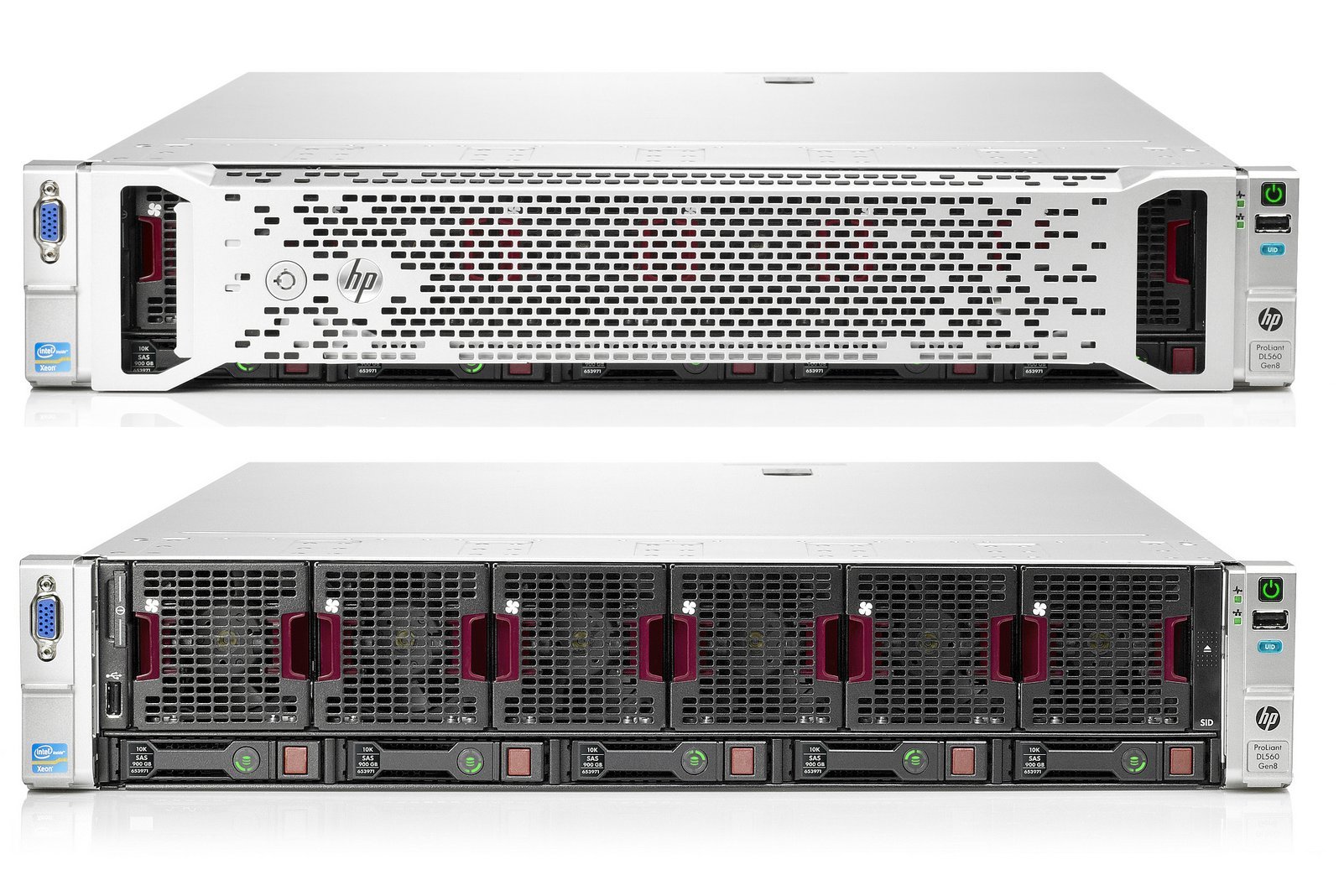 HP ProLiant DL560 G8 Rack Server – Dual Xeon 16 Cores, 128GB RAM, 600GB SAS