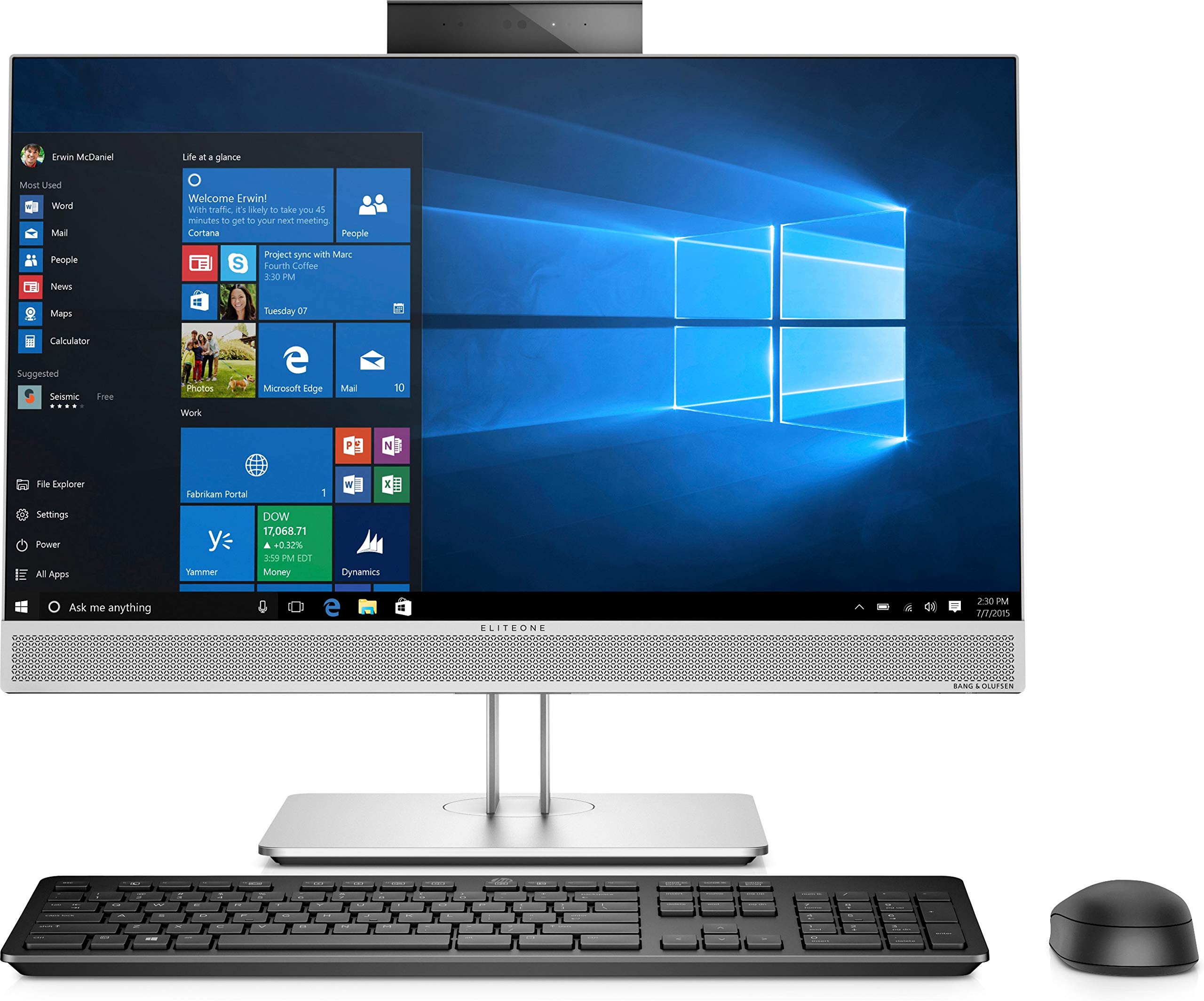 HP EliteOne 800 G4 All-in-One Desktop – Intel Core i5 8th Gen | 8GB RAM | 256GB SSD | Business Class PC