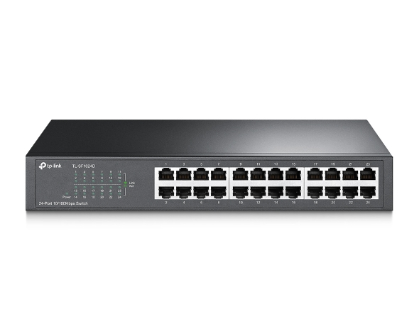 TP-Link TL-SF1024D 24-Port 10/100Mbps Desktop/Rackmount Switch