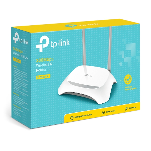 TP-Link TL-WR840N 300Mbps Wireless N Router - Image 3