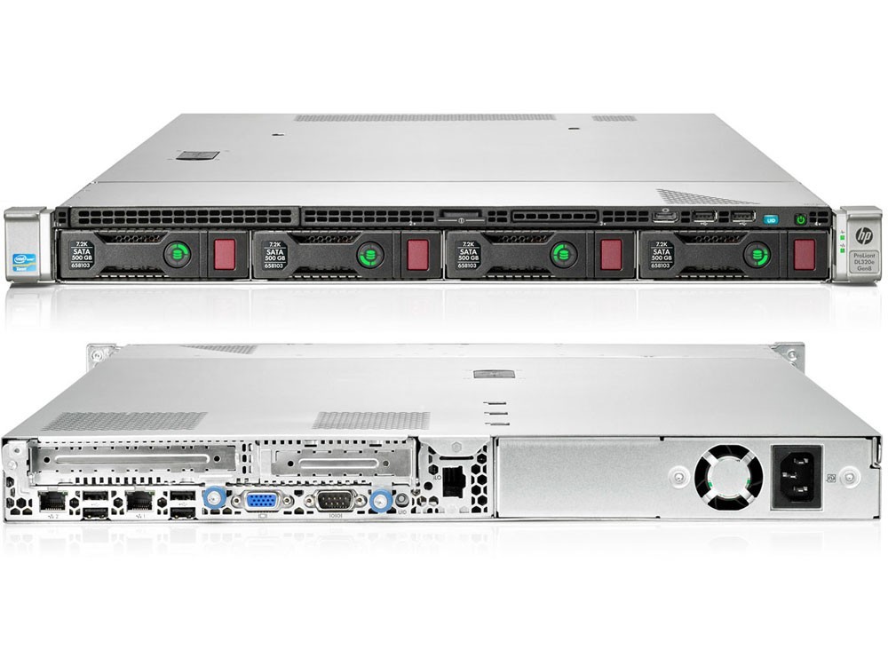 HP ProLiant DL320e G8 Rack Server – 4 Core Xeon, 32GB RAM, 1TB Storage