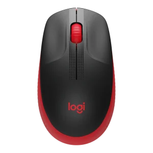 Logitech M190 Full-Size Wireless Mouse – 2.4GHz USB Receiver, Ergonomic Design, Long Battery Life