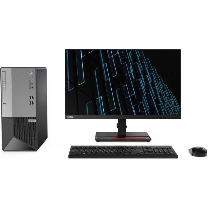 Lenovo V50 Desktop Bundle – 10th Gen Intel Core i3, 4GB RAM, 1TB HDD with 20” TFT Monitor