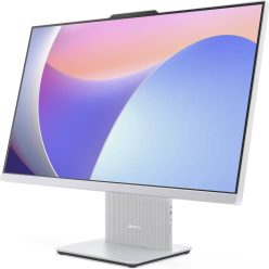 Lenovo IdeaCentre All-in-One Desktop PC – Intel Core i5-13420H, 8GB RAM, 512GB SSD, 23.8” Full HD Display, Windows, Shell White