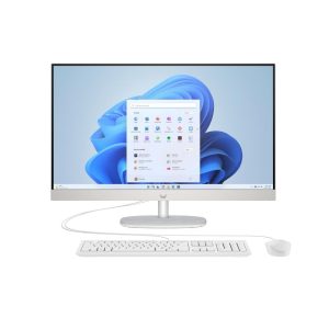 HP AIO 27-CR0057NH All-in-One Desktop PC – Intel Core i7, 8GB RAM, 512GB SSD, 27” Full HD Non-Touch Display, Jet Black