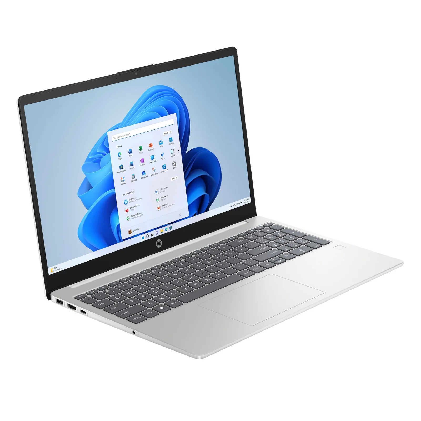 HP 15-FD0498NIA Intel Core i5-1334U 16GB RAM 512GB SSD 15.6 Inch DOS Laptop Silver