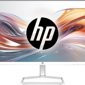 HP Series 5 524sa 23.8” Full HD Monitor with Built-in Speakers – IPS Display, White Finish, Ultra-Slim Design