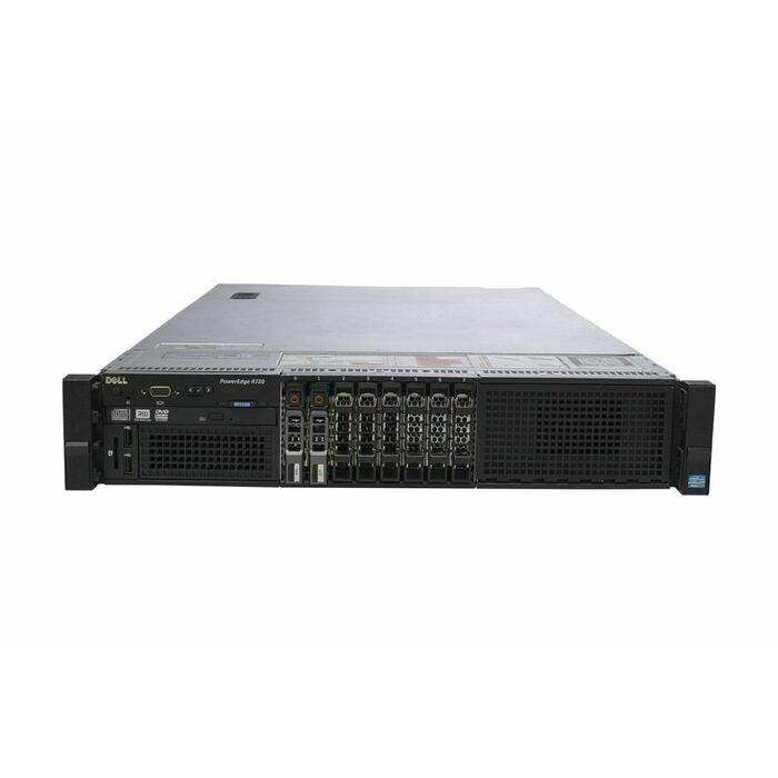 Dell PowerEdge R720 Rack Server | Dual Intel Xeon E5-2670 | 16 Cores | 128GB RAM | 600GB SAS HDD | Dual PSU | 2U Rackmount