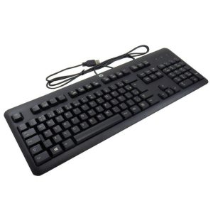 USB Wired Keyboard – Full Size Plug-and-Play Keyboard for Home, Office & Business Use