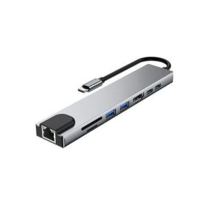 8-in-1 USB-C Hub Multiport Adapter