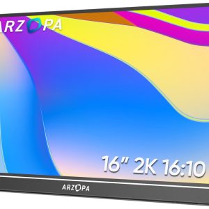 ARZOPA Z3FC E 16.1" 2.5K 180Hz Portable Gaming Monitor