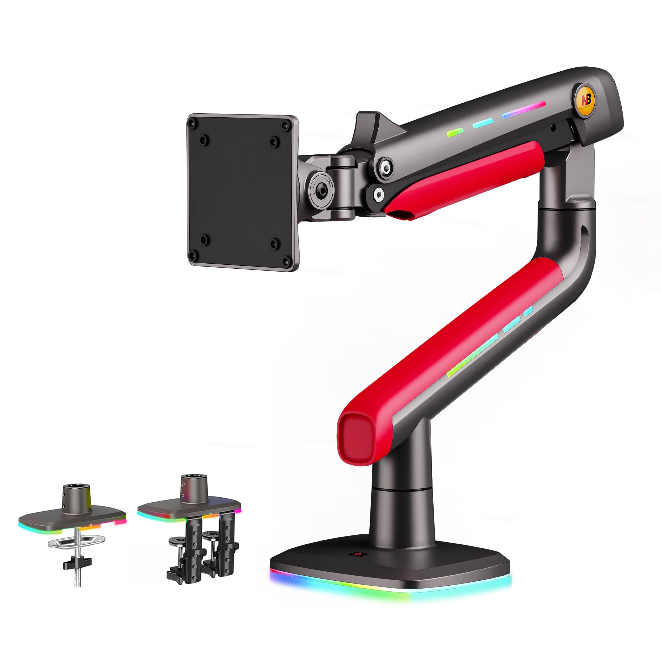 L60 / G70 Premium RGB Monitor Arm for 22"–60" Monitors