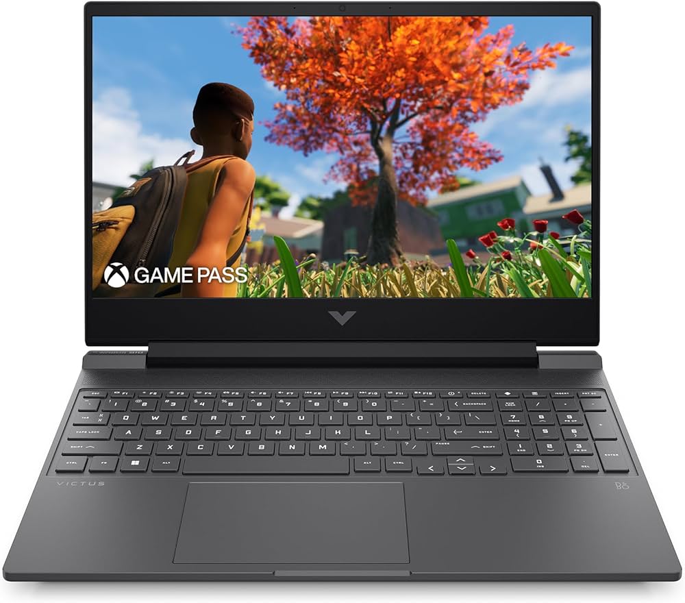 HP Victus 15 Gaming Laptop – Intel Core i5, 16GB RAM, 512GB SSD, NVIDIA GeForce RTX 4050 6GB, 15.6-inch Display
