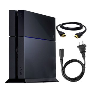 Sony PlayStation 4 (PS4) Standard 500GB Console with 2 Wireless Controllers & 8 Preloaded Games