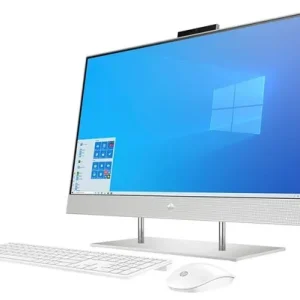HP All-in-One 24-cr1004l Desktop PC – Intel Core Ultra 5, 8GB DDR5 RAM, 512GB SSD, 23.8" Full HD Display, White