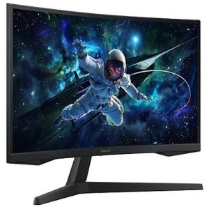 Samsung Odyssey G5 G55C 27-Inch QHD Curved Gaming Monitor (LS27CG552EMXUE) – 165Hz, 1ms, HDR10