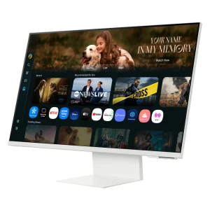 Samsung 32" 4K UHD Smart Monitor M8 (LS32FM801UMXUE) – M80F Series (White)