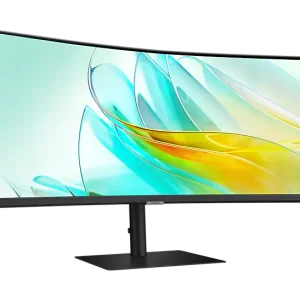 Samsung 34" ViewFinity S6 S65UC Curved Ultra WQHD Monitor (LS34C650UAMXUE) – Black