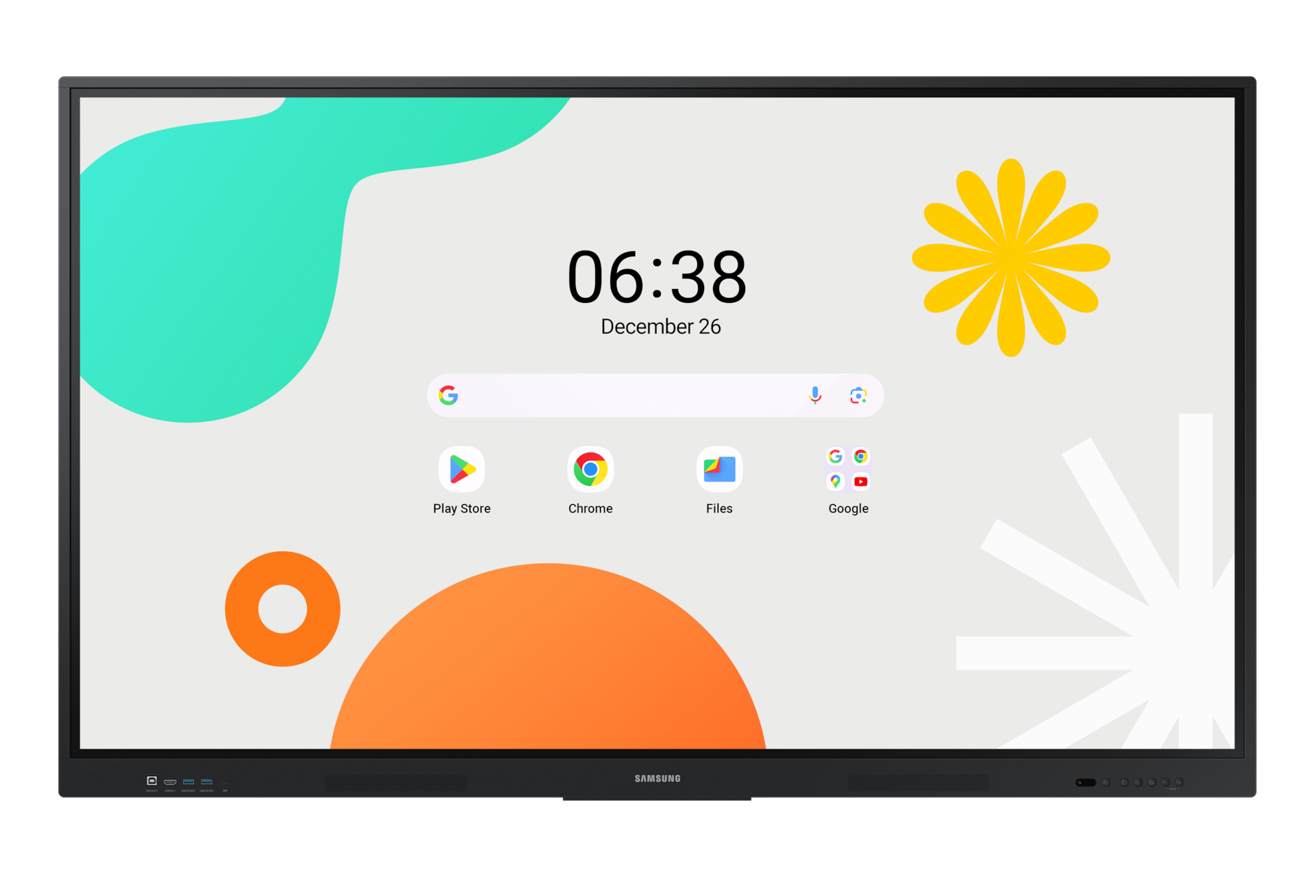 Samsung LH86WAFPLGCXZX 86" WAFX-P Interactive Display with Android 15 OS (4K UHD)