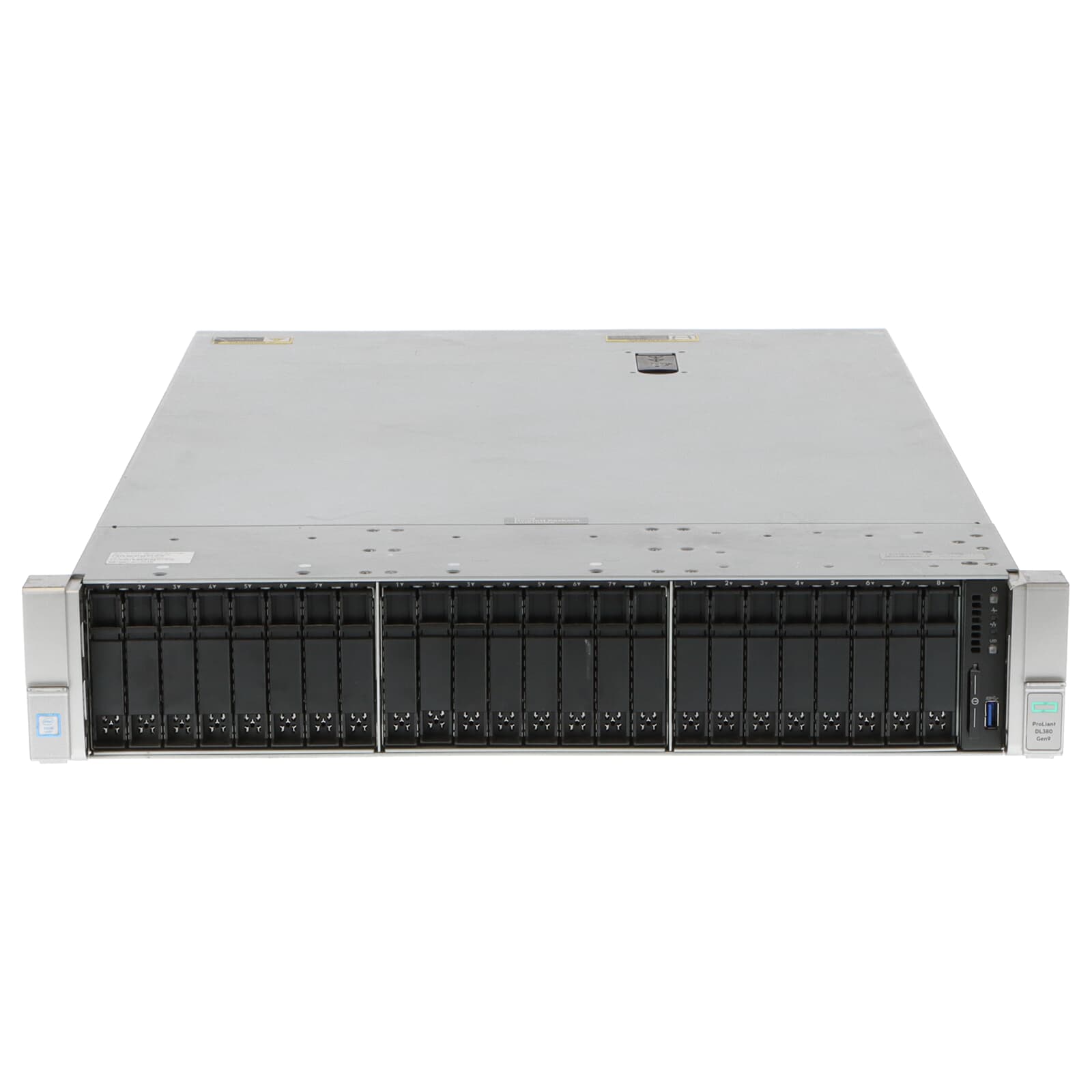 HPE ProLiant DL380 Gen9 Server – 2× Intel Xeon, 28-Core, 64GB DDR4 ECC RAM, 600GB SAS HDD, Smart Array RAID, iLO 4, Dual Hot-Plug PSU, 2U Rackmount