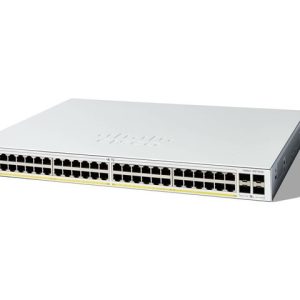 Cisco Catalyst 1300-24P-4G 24-Port Gigabit PoE+ Managed Switch with 4 Gigabit Uplinks