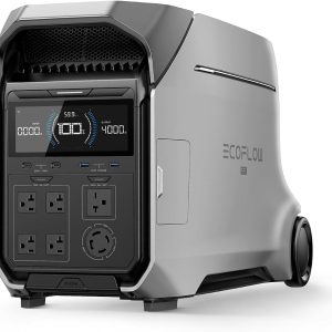 EcoFlow DELTA Pro 3 Portable Power Station – 4000W, 4096Wh LiFePO4 Battery (EFDELTAPRO3UK-CBox)