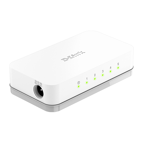 D-Link DES-1008C/B 8-Port 10/100 Mbps Fast Ethernet Unmanaged Switch