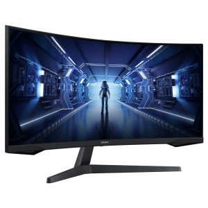 Samsung Odyssey G5 G55T 34-Inch UWQHD Curved Gaming Monitor – LC34G55TWWXUE