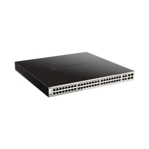 D-Link DGS-1210-52MPP 52-Port Gigabit PoE Smart Switch with 48 PoE Ports and 4 SFP Ports