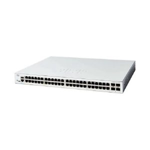 Cisco Catalyst C1300-48P-4G 48-Port Gigabit PoE+ Managed Switch with 4G Uplinks – 370W