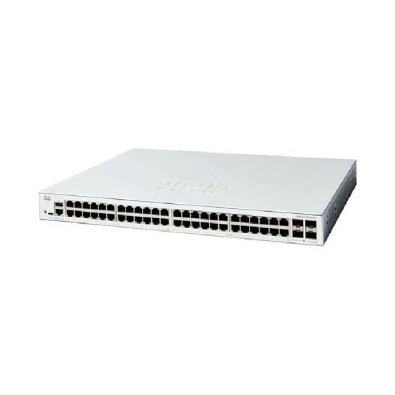 Cisco Catalyst C1300-48P-4G 48-Port Gigabit PoE+ Managed Switch with 4G Uplinks – 370W