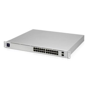 Ubiquiti UniFi USW-PRO-24-POE 24-Port Managed PoE Switch – 400W PoE, 10G SFP+