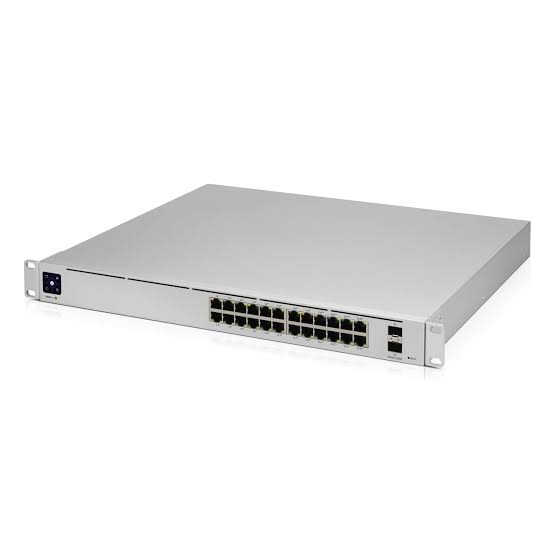 Ubiquiti UniFi USW-PRO-24-POE 24-Port Managed PoE Switch – 400W PoE, 10G SFP+
