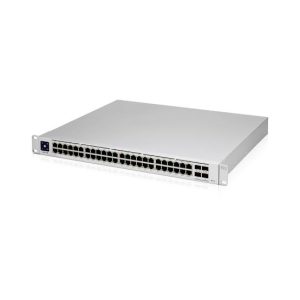 Ubiquiti UniFi USW-48-PoE 48-Port Gigabit PoE+ Managed Switch – 195W