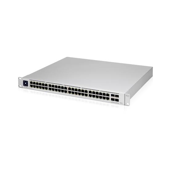 Ubiquiti UniFi USW-48-PoE 48-Port Gigabit PoE+ Managed Switch – 195W
