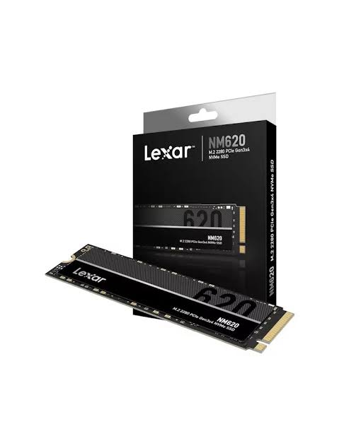 Lexar NM620 512GB M.2 2280 NVMe PCIe Gen3x4 Internal SSD (LNM620X512G-RNNNG)