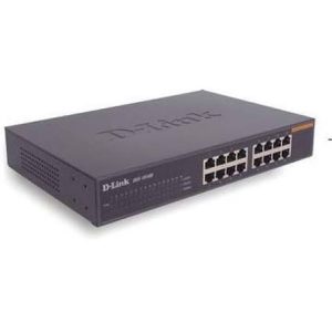 D-Link DES-1016D 16-Port 10/100 Mbps Fast Ethernet Unmanaged Desktop Switch