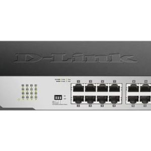 D-Link DGS-1016C/B 16-Port 10/100/1000 Mbps Gigabit Unmanaged Switch