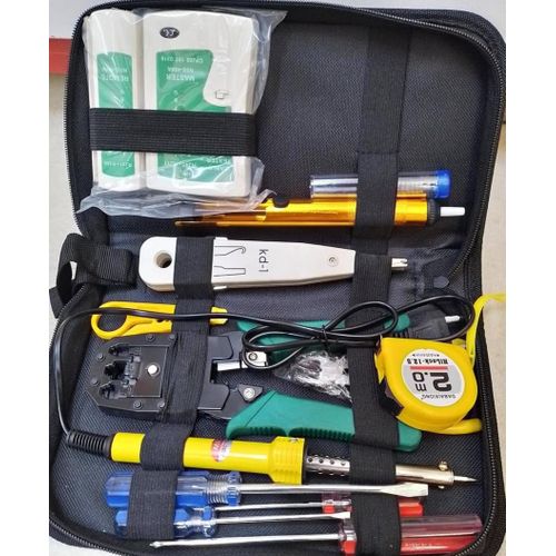 PASO 18-in-1 Network Tools Set – Professional Networking & Cable Repair Kit