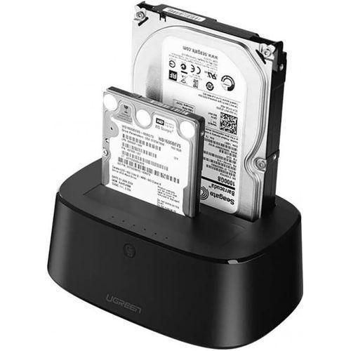 UGREEN USB 3.0 to SATA Dual-Bay Hard Drive Duplicator & Cloner – EU