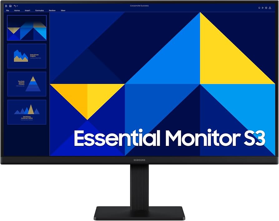 Samsung Essential Monitor S3 S30GD 24" FHD IPS 100Hz – LS24D300GAMXUE