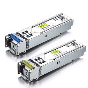 BiDi SFP 1.25G-10KM LC/UPC Pair – Bi-Directional Single-Fiber Transceiver