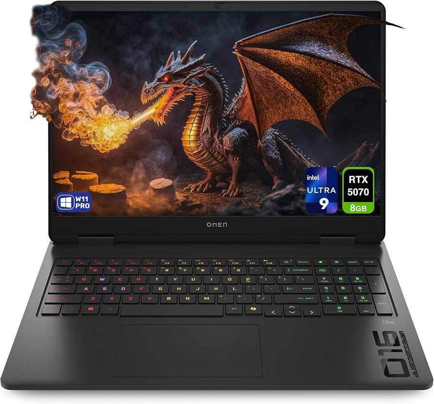 HP OMEN 16 MAX – Intel Core Ultra 9 275HX | 64GB DDR5 RAM | 2TB SSD | NVIDIA GeForce RTX 5090 24GB