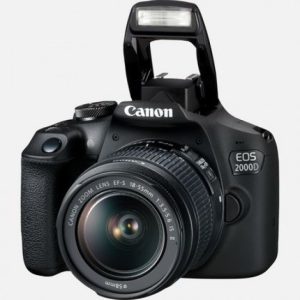 Canon EOS 2000D DSLR Camera with 18–55mm Lens – 2728C002AB