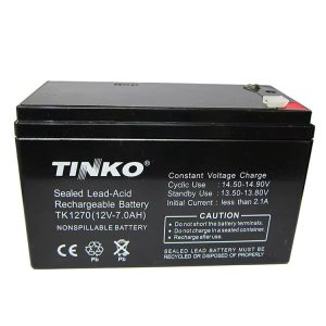 TK-1270 12V 7Ah Rechargeable Sealed Lead-Acid Battery