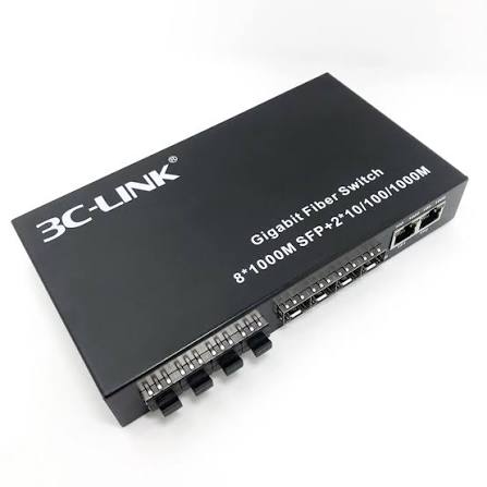 Fiber Ethernet Switch 8-Port Base1000 – Gigabit Fiber Ethernet Switch