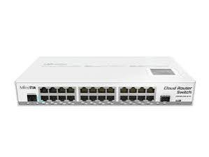 MikroTik CRS326-24G-2S+RM 24-Port Gigabit Ethernet Managed Switch