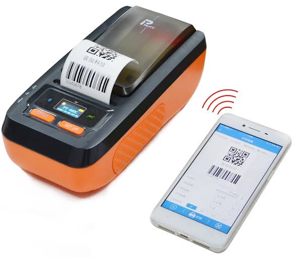 Puty PT-66DC Handheld Thermal Transfer Label Printer