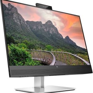 HP E24MV CONFERENCING MONITOR — 24” IPS | FULL HD | BUILT-IN WEBCAM & SPEAKERS